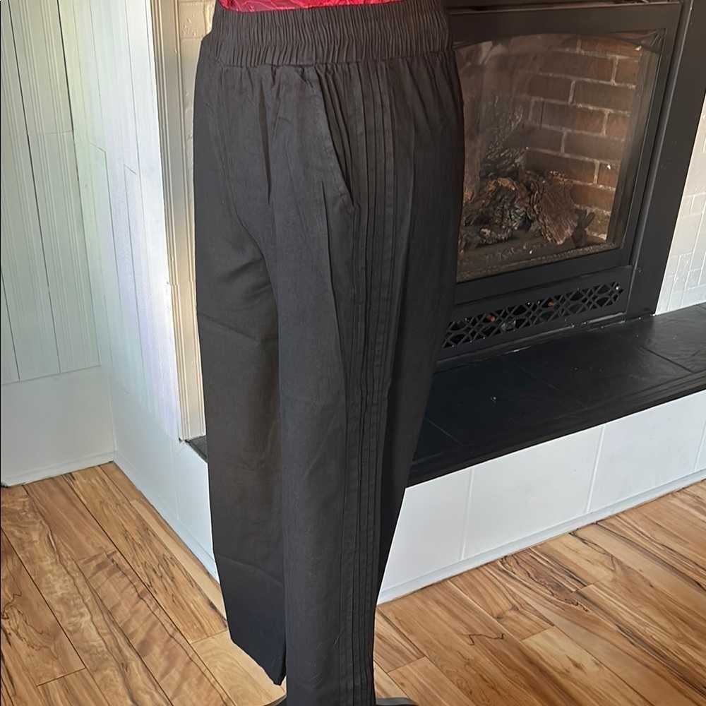 Preeya Closet Black Wide-Leg Pants - Picture 4 of 8